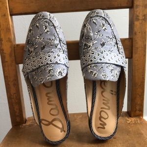 Sam Edelman pattern perri mule slide loafer
